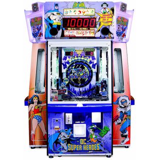 DC Pusher 4P Superheroes, Preowned