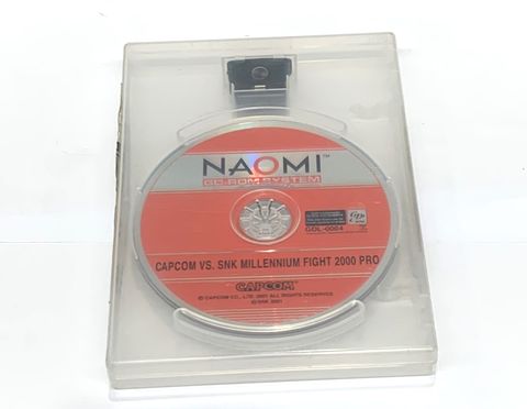 Capcom Vs SNK 2000 Pro, Naomi, Software Disc + Security Key