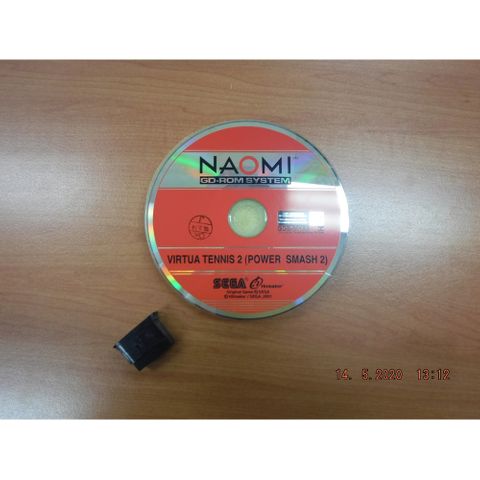 Virtua Tennis 2 (Power Smash 2), Naomi, Soft. Disc