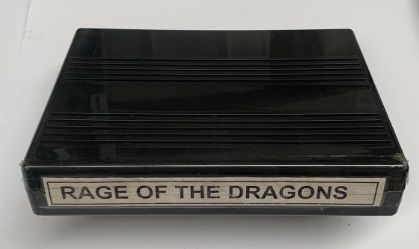 Rage Of The Dragons, Neo Geo, Cartridge