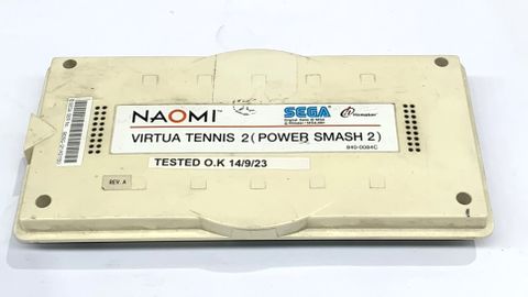 Virtua Tennis 2 (Power Smash 2), NAOMI, Cartridge