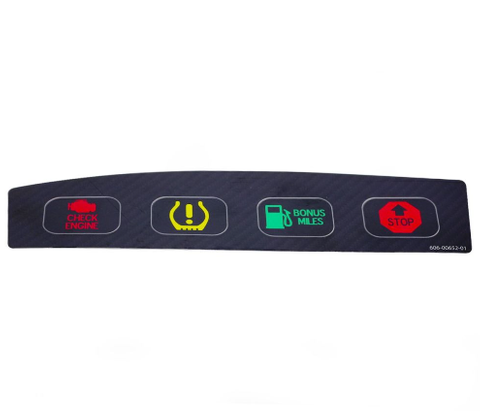 DD LHS Warning Lights Decal