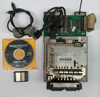 Ridge Racer 5, System 246, PCB w/ Secu. Key + Software Disc