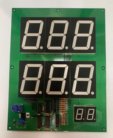 The King FND PCB (Display PCB 3-Digit)