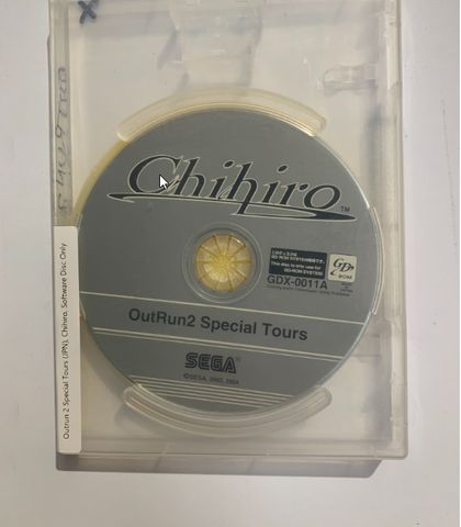 Outrun 2 Special Tours (JPN), Chihiro, Software Disc Only