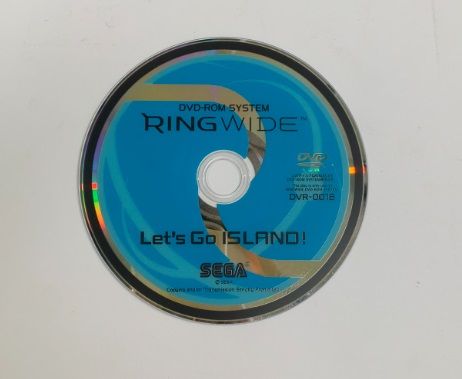 Lets Go Island, Sega Ringwide, Software Disc Only V16