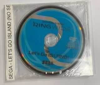 Lets Go Island, Sega Ringwide, Software Disc Only V16A