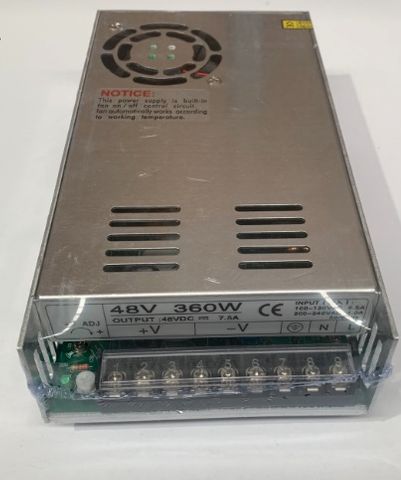 Power Supply, 48V 7.5A
