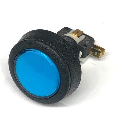 Axemaster Blue Button - Round