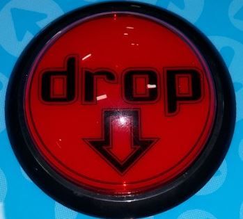 Jumbo Red Drop Button - Quik Drop