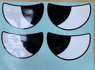 Final Furlong Eye Decals 4 pair/sheet