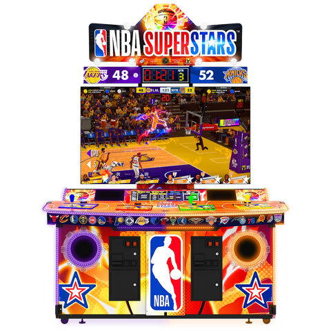 NBA Superstars 4P, Machine