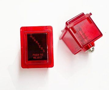 Red Reject Button Assembly