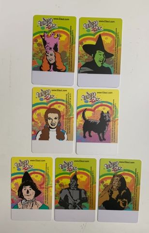 WOZ Cards NBC 7 Characters 102/set, per card