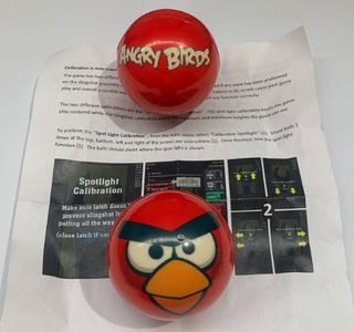 ANGRY BIRDS BALL SET & CALIBRATION GUIDE