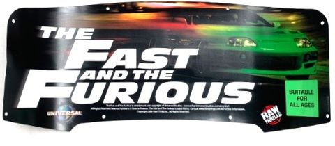FAST FURIOUS 27inch MARQUEE
