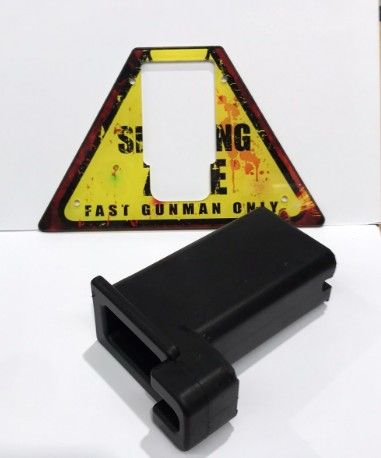 Fast Gunman Sheath and Plexiglass