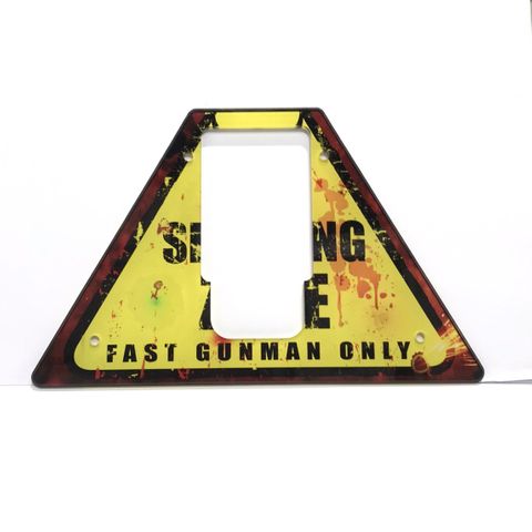 Fast Gunman Plexiglass