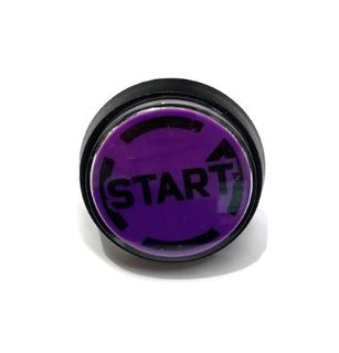 Halo Purple Round Start Button