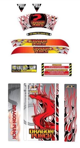 Dragon Punch 1, Sticker Set