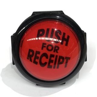 Ticket Station Button Assy 4in Red
