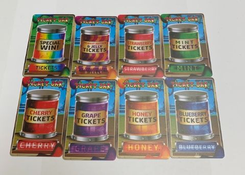 DMJ, JellyLab Cards - Ticket Jars RFID - 150 Pcs (New Art)