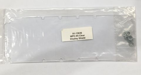 WPC-95 Clear Display Shield With Push Nuts
