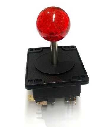4 Way Red Bubbly Joystick