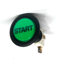 Stern Pinball Start Button - Green with LED