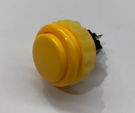 Sega 20mm push button Yellow