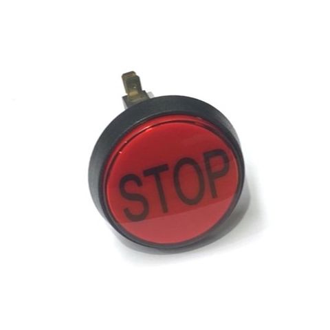Typhoon Red Stop Button 60mm OD