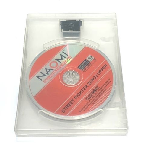 Street Fighter Zero 3 Upper, Naomi, Soft Disc + Secu Key