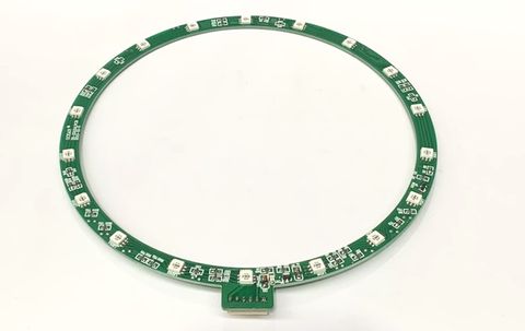 Snow Down Blower Tube LED Ring