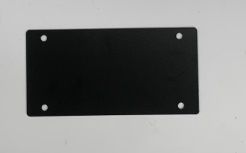 SP Coin Blanking Plate Cover Black