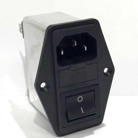 Power Entry Connector w/ filter FN284B-6