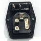 IEC Inlet with switch - Panel Mount
