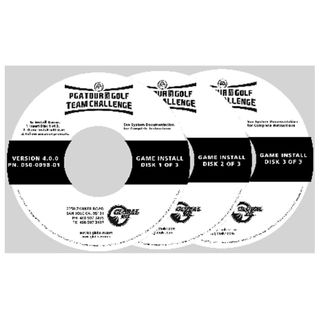 PGA Team Challenge Game Installation Disc Set v4.0.0.8