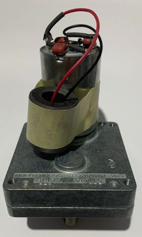 Tongue Motor 12VDC/20RPM/ w/CAP
