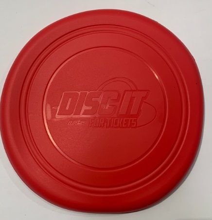 Disc-it RED PVC Disc (1pc)