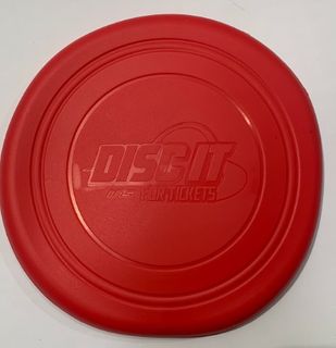 Disc-it RED PVC Disc (1pc)