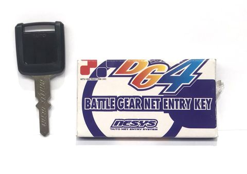 TAITO Battle Gear 4 Net Entry Key (New In Box)