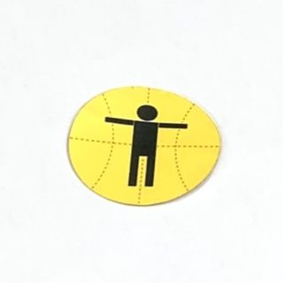 Extreme Hoops Button decal (Single)