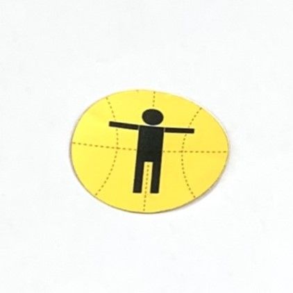 Extreme Hoops Button decal (Single)