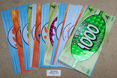 Big Bass Wheel PRO Ticket Pattern No11
