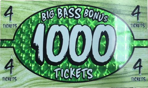 Big Bass Wheel Ticket Patter No9