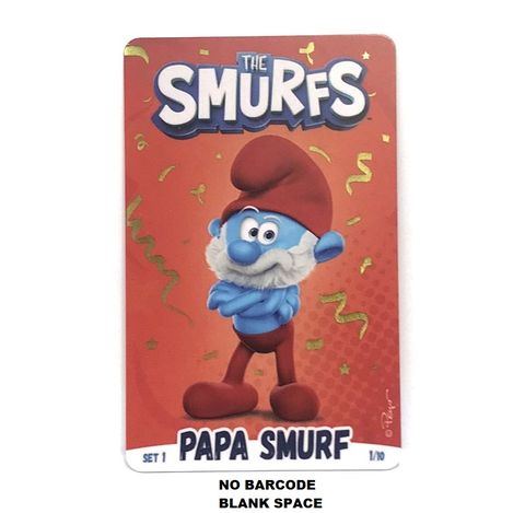 Smurf Papa Cards 150/box - (NBC)