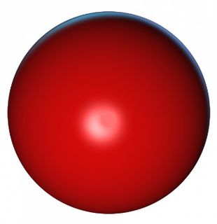 Dizzy Chicken Ball Red 2-1/4inch