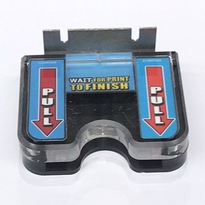 Ticket Station Receipt Guide Assy Blue