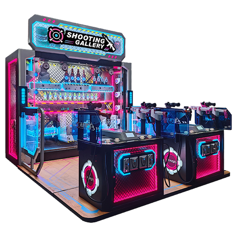 Shooting Gallery 4 Player Game
