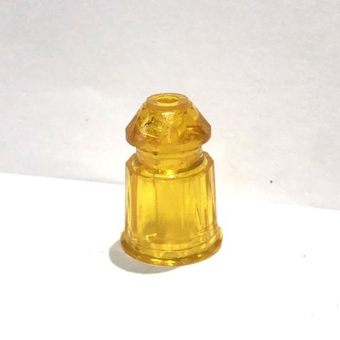GOTTLIEB 1in FASCETED POST - YELLOW